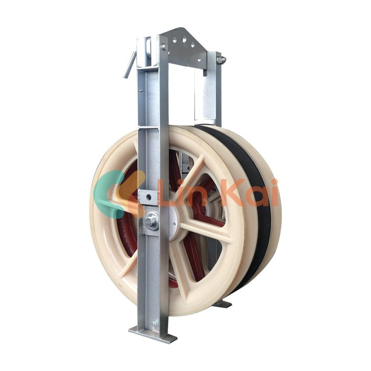 Wat zijn de voordelen van het gebruik van rijgblokken met een grote diameter van 508 mm?