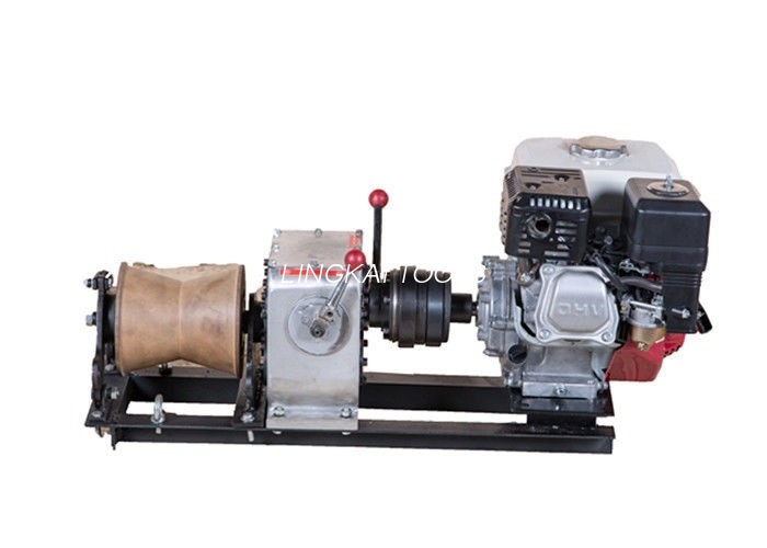 1 ton kleine benzinekabel trekgereedschap motor lier met Honda GX160 5.5 pkp