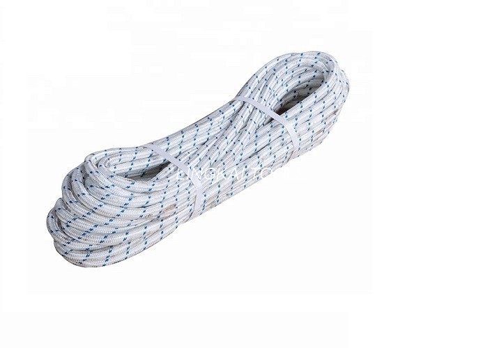 Dubbele zijde geïsoleerde gevlochten nylon kabel, multikleurenkabel die touw trekt