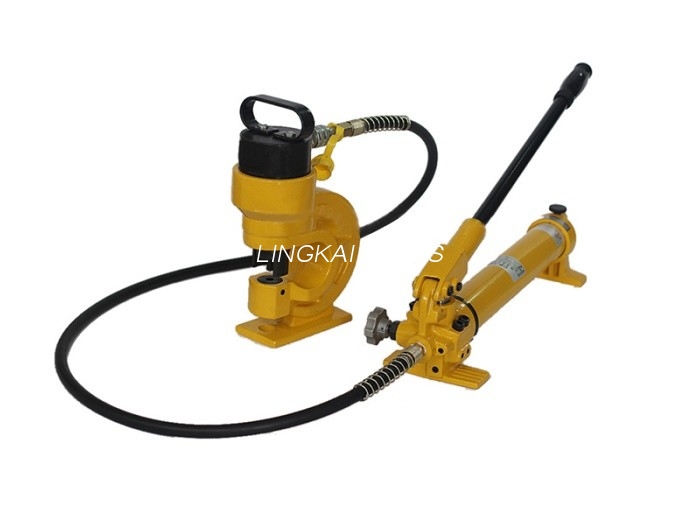 CH-60 Outputbusbar-ponsmachine, 31 ton hydraulische gatenponsmachine