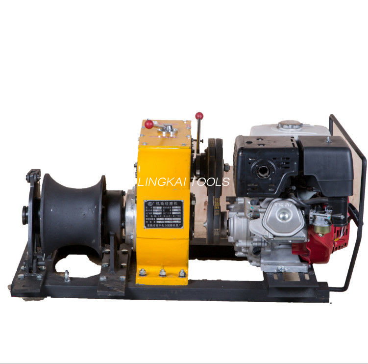 Power Construction Draagbare kaapstanderlier, hijspaalinstelling Lier van 8 ton