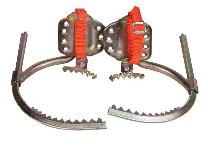 Betonpaalklimijzers van aluminiumlegering voor 6 - 8 M klimdraadpaal