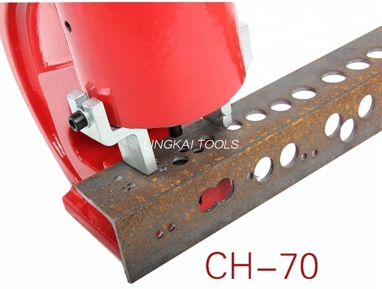 35T Force ondergrondse kabelgereedschappen CH-70 hydraulische busbar-gereedschap voor het maken van gaten