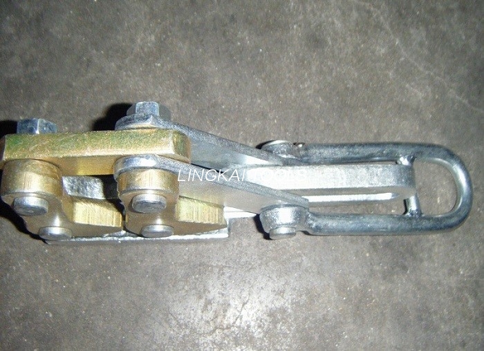 25-50GJ gereedschap voor stalen strengen SKDS / 10 KN Dual Cam Earth-staalkabelgrijper