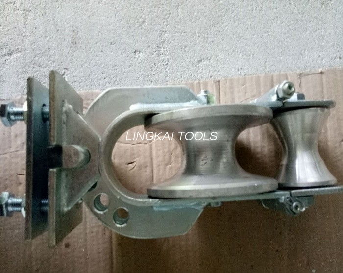 Aluminium schijfkabel die katrol trekt SHCS-2 20KN rijblok voor drie doeleinden
