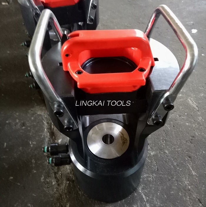 100 T hydraulisch kabel plooigereedschap / hydraulische persmachine met 80Mpa hydraulische pomp