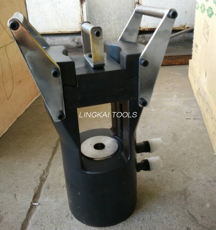 1250KN Hydraulische Compressor 24mm van de draadkabel Slag voor het Plooien van 1476mm Terminals