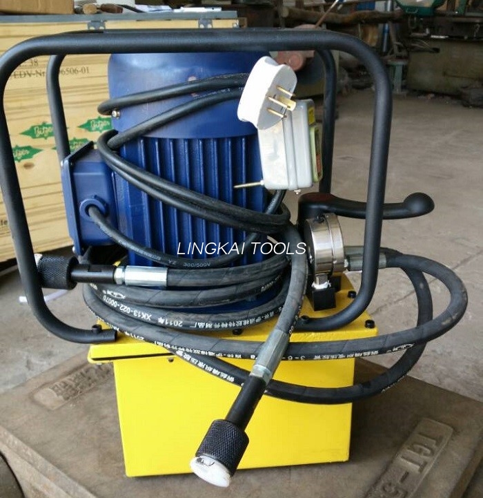 800 Bar 1,5 kW hydraulische krachteenheid / hoge druk hydraulische pomp 1,6 l / min