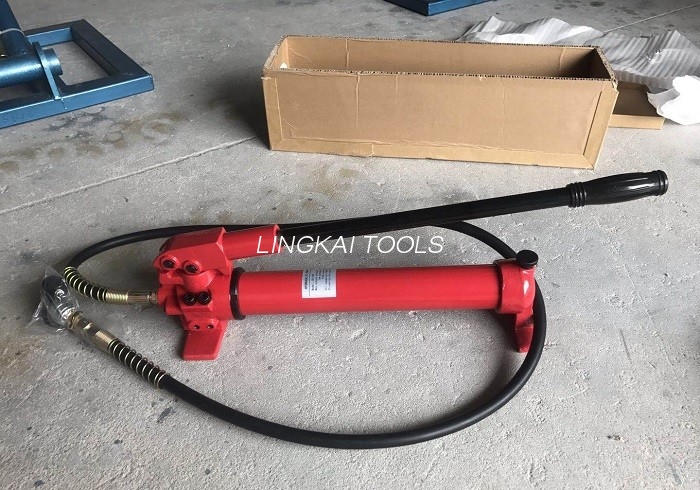 CP-700 Handmatige hydraulische oliepomp, Portable hydraulisch handpompstaalmateriaal