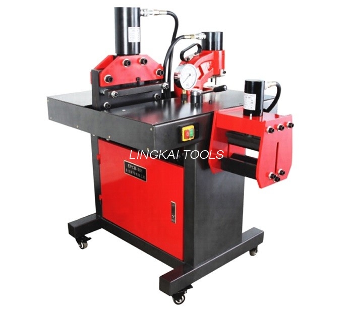 Hydraulische Plooigereedschapbusbar Buigende Snijmachine van 220V 50HZ voor 150X10mm Al/Cu-plaat