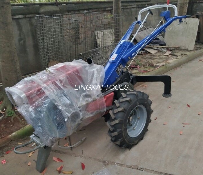 Dieselkabel die met motor wordt aangedreven en gereedschap trekt, lopende tractorlier voor kabeltrekken met een snelheid van 2000 RMP