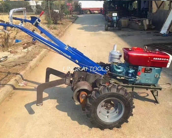 Tweewielige lopende tractorkabel die machine trekt voor het trekken van kabels Draadkabel die handtractor trekt
