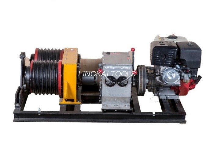 5 ton dubbele kaapstanderkabelliertrekker met Honda GX390-motor 13 pk