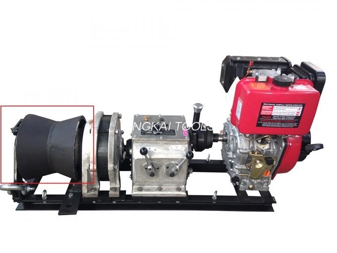 De snelle Trekker van de de Machtskabel van de Snelheidsdieselmotor/Elektrisch de Lierhijstoestel van de Draadkabel 5 Ton
