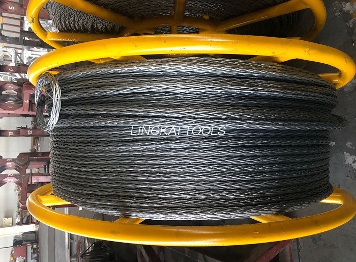 18 mm anti-draaiende staaldraad voor twee gebundelde geleiders bovenleiding
