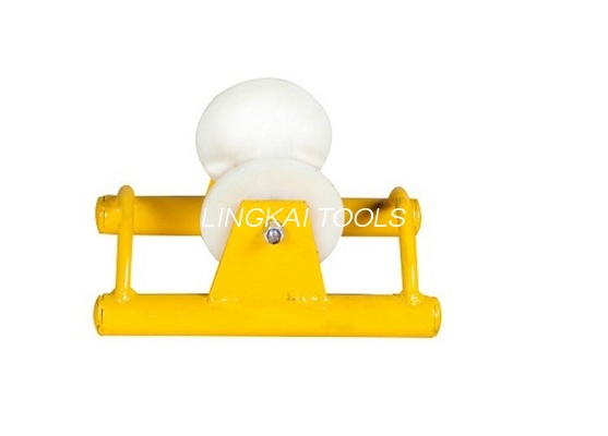 Stalen frame nylon wielkabel katrolrol uitgerust met hogesnelheidslagers