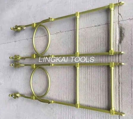 Torenbouwgereedschap van aluminiumlegering, twee bundelgeleiders, bovenleiding, fiets